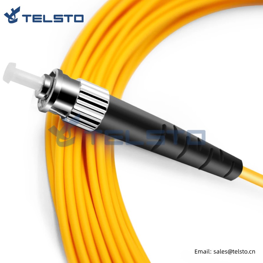 Factory price fiber jumper sc to st upc sm sx 2.0mm 3m 5m 6m fiber optic patch cord (