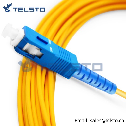 Factory price fiber jumper sc to st upc sm sx 2.0mm 3m 5m 6m fiber optic patch cord ( (3)