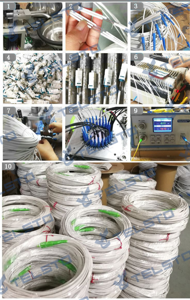 Pre-connectorized SC UPC APC 1 2 Core Patch Cord (2)