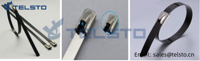 Stainless steel coated cable ties (2)